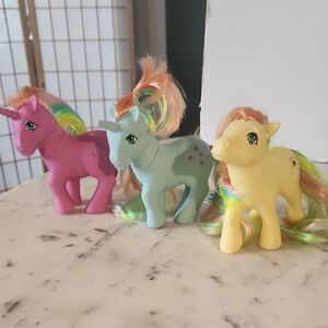 Vintage | Hasbro G1 My Little Pony 2018 Lot of 3